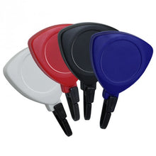 Load image into Gallery viewer, Three-sided Plastic ID Badge Reel for Round Holes - Retractable Reels