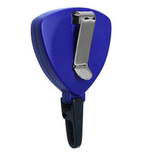 Load image into Gallery viewer, Three-sided Plastic ID Badge Reel for Round Holes - Retractable Reels