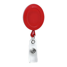 Load image into Gallery viewer, Oval Plastic ID Badge Reel - Retractable Reels
