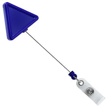 Load image into Gallery viewer, Triangle Plastic ID Badge Reel - Retractable Reels