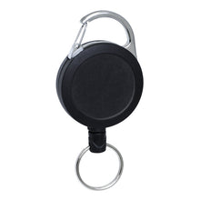 Load image into Gallery viewer, Large Slide-Lock Carabiner Reel, black - Retractable Reels