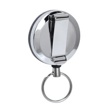 Load image into Gallery viewer, Heavy Duty Key Rings Retractable Reel, Textured - Retractable Reels