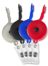 Load image into Gallery viewer, Breakaway Button Stop Lanyard Reel - Retractable Reels