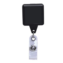 Load image into Gallery viewer, Square Plastic Badge Reel, 4 colors pack - Retractable Reels