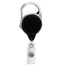 Load image into Gallery viewer, Round Carabiner ID Badge Reel - Retractable Reels