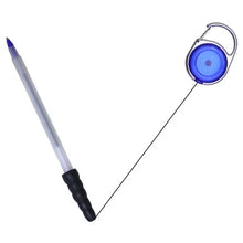 Load image into Gallery viewer, Carabiner Reel, Beehive Pen Attachment, 3 Colors - Retractable Reels