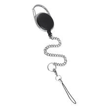 Load image into Gallery viewer, Carabiner Cell Phone Reel with 7 inch chain - Retractable Reels