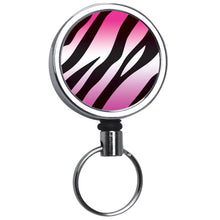 Load image into Gallery viewer, Mirrored Chrome Designer Series - Pink Zebra
