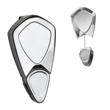 Load image into Gallery viewer, Shield Shape Chrome ID Badge Reel - Retractable Reels