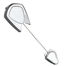 Load image into Gallery viewer, Shield Shape Chrome ID Badge Reel - Retractable Reels