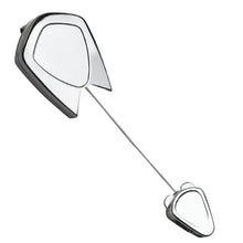 Load image into Gallery viewer, Shield Shape Chrome ID Badge Reel - Retractable Reels