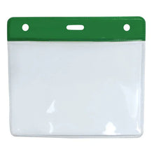 Load image into Gallery viewer, Universal Clear Plastic ID Badge Holder - Retractable Reels