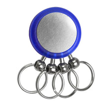 Load image into Gallery viewer, 4 Rings Detachable Keychain - Retractable Reels
