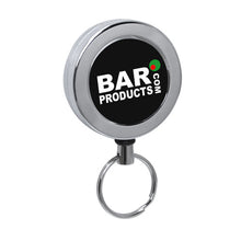 Load image into Gallery viewer, Heavy Duty Chrome Retractable Reel With Belt Clip - Retractable Reels