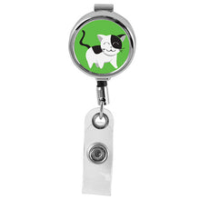 Load image into Gallery viewer, Cute Animals Series Mini Chrome ID Badge Reel - Retractable Reels