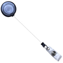 Load image into Gallery viewer, Fire Fighter Translucent Plastic Badge Reel - Retractable Reels