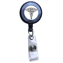 Load image into Gallery viewer, Medical Symbol Translucent Plastic Badge Reel - Retractable Reels