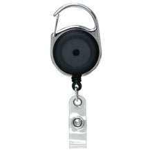Load image into Gallery viewer, Translucent Round Carabiner Badge Reel
