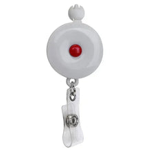 Load image into Gallery viewer, Lanyard Badge Reel, Push-Stop Button - Retractable Reels