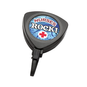 Three-sided Plastic ID Badge Reel for Round Holes