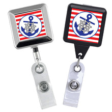 Load image into Gallery viewer, Blue Anchor ID Badge Reel Series
