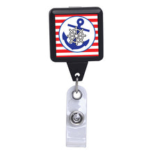 Load image into Gallery viewer, Blue Anchor ID Badge Reel Series
