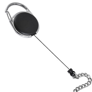 Carabiner Cell Phone Reel with 7 inch chain