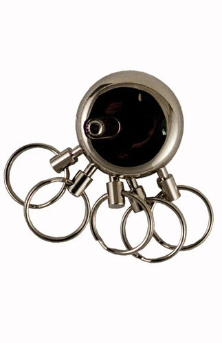 Five Ring Detachable Keychain - Retractable Reels