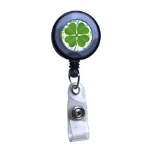 Load image into Gallery viewer, Black - Lucky Sham Series, Translucent Badge Reel
