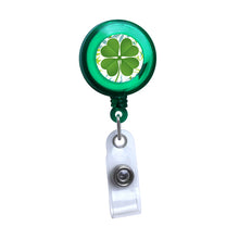 Load image into Gallery viewer, Green - Lucky Sham Series, Translucent Badge Reel
