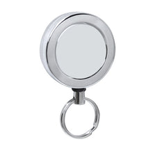 Load image into Gallery viewer, Heavy Duty Chrome Retractable Reel With Belt Clip - BPC LOGO
