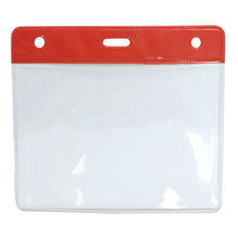 Load image into Gallery viewer, Universal Clear Plastic ID Badge Holder

