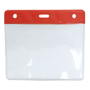 Universal Clear Plastic ID Badge Holder