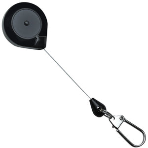 Stopper Functin Badge Reel with Fishing Hook Attachment