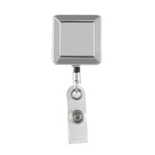 Load image into Gallery viewer, Square Chrome Badge Reels -  Blank
