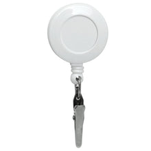 Load image into Gallery viewer, Plastic ID Badge Retractabel Reel with Alligator Clip
