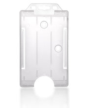 Load image into Gallery viewer, Vertical Hard Plastic ID Badge Holder
